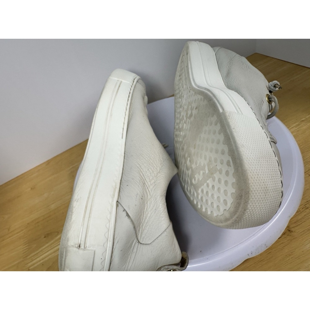 Paul Green Faye Platform Sneakers Womens Ivory US 10 UK 7.5 Made In Austria - Picture 14 of 16